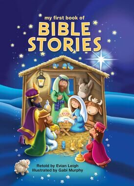 NEW My First Bible Stories - Christmas Children's Padded Board Book
